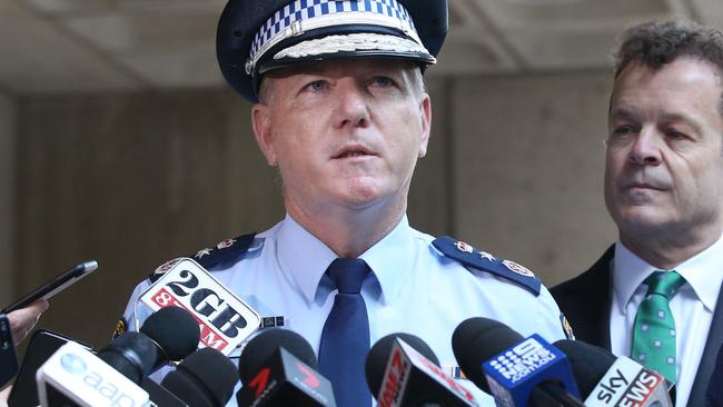 NSW Police Commissioner Mick Fuller. Picture: Richard Dobson