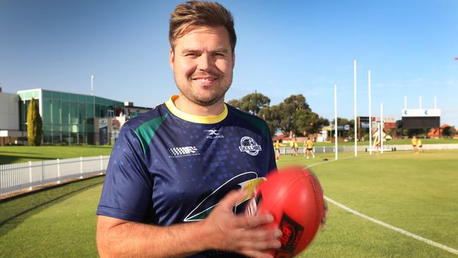 Michael Wundke played a pivotal role in Glenunga’s journey back to division one. Picture: AAP Image/Dean Martin