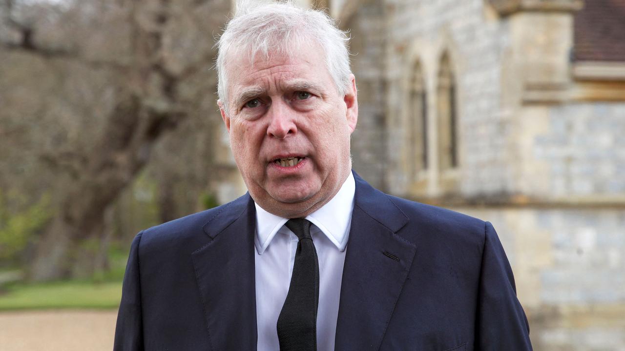 Prince Andrew is being sued by Virginia Giuffre, nee Roberts, who alleges he sexually assaulted her. Picture: Steve Parsons/Pool/AFP