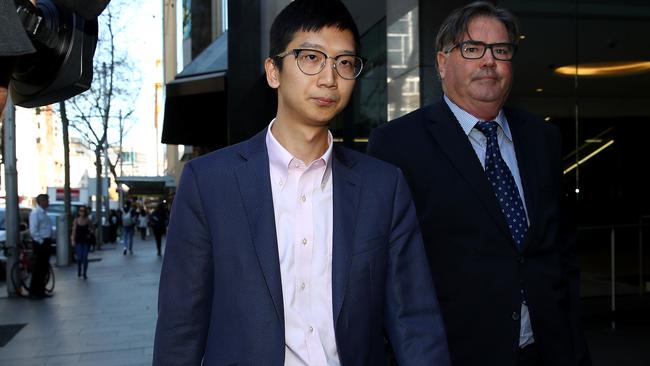 Kenny Zhan was warned about giving “false evidence”. Picture: Toby Zerna