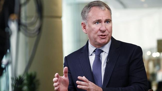 Grilled: Citadel’s Ken Griffin. Picture: Bloomberg