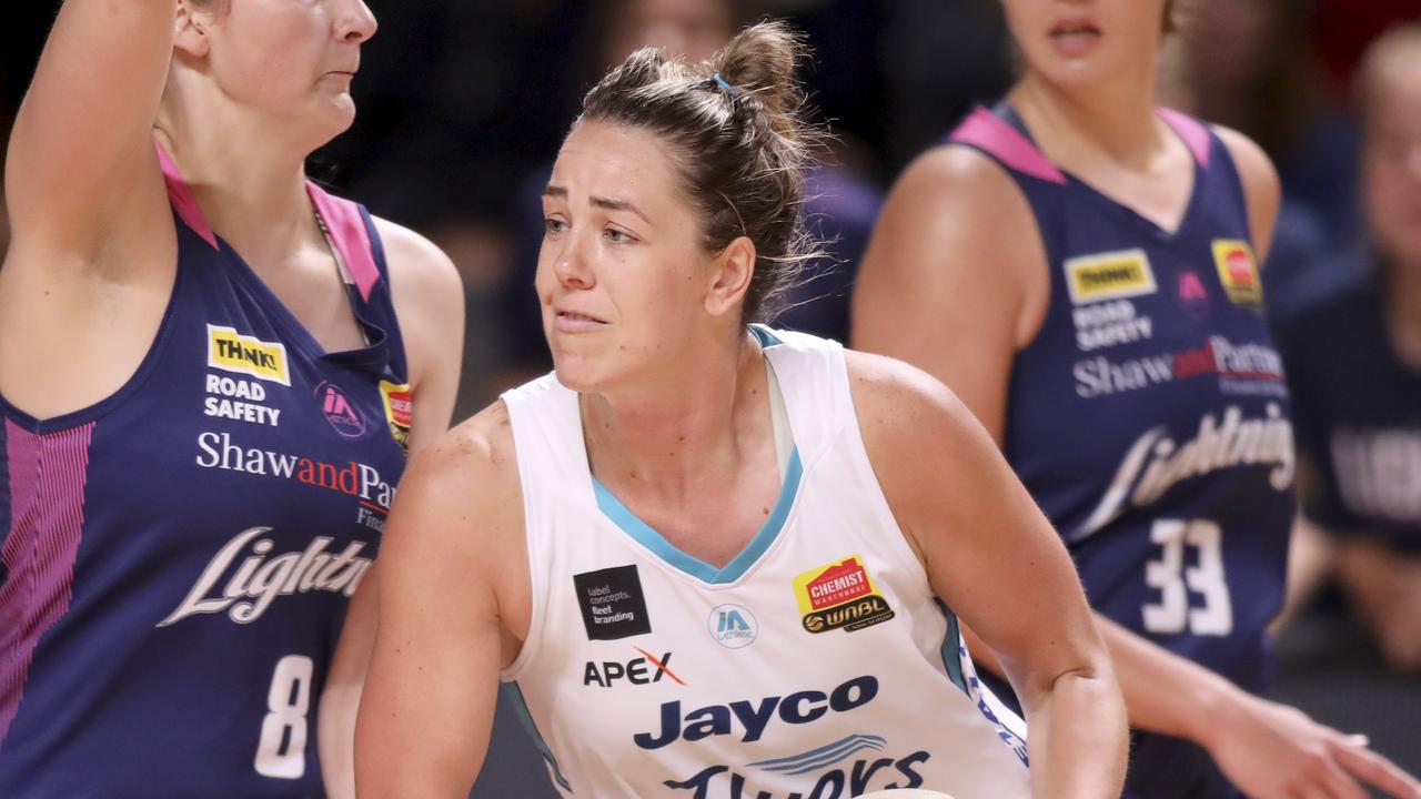 Jenna O'Hea has been sidelined due to a fractured wrist. Picture: Dean Martin