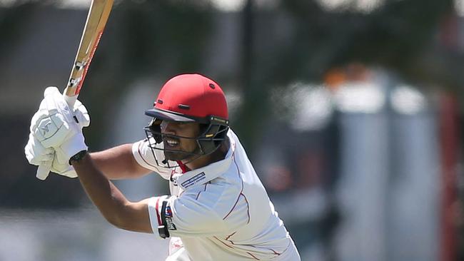 Suraj Rajesh has been a dominant batter for Adelaide. Picture: Dean Martin