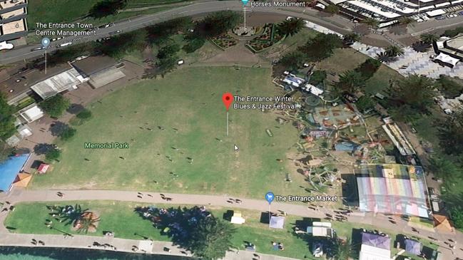 A man was sexually assaulted in Memorial Park at The Entrance.