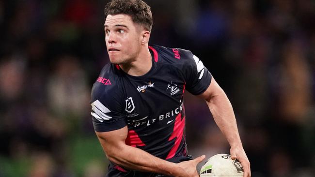 Melbourne offload Brodie Croft could be the answer to Broncos’ fans’ prayers. Picture: Scott Barbour/AAP