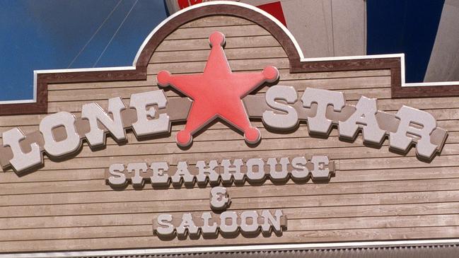 Lone Star Steakhouse &amp; Saloon restaurants were themed like a Texan roadhouse of old.