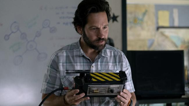 Rudd plays lovably goofy teacher Mr. Gary Grooberson in the film.