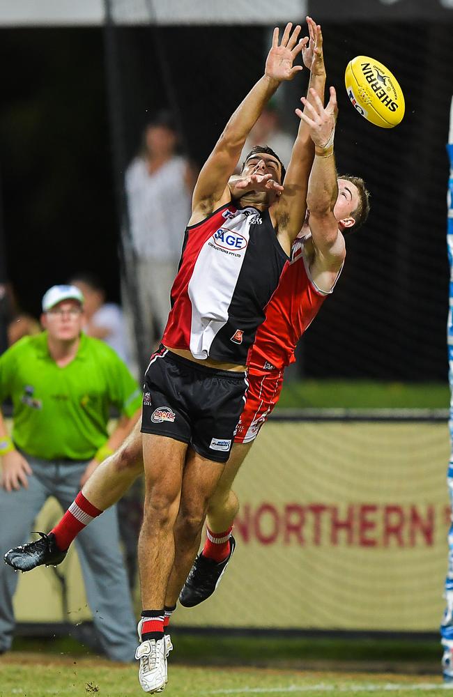 Waratah vs Southern Districts in the 2022-23 NTFL grand final. Picture PEMA TAMANG Pakhrin