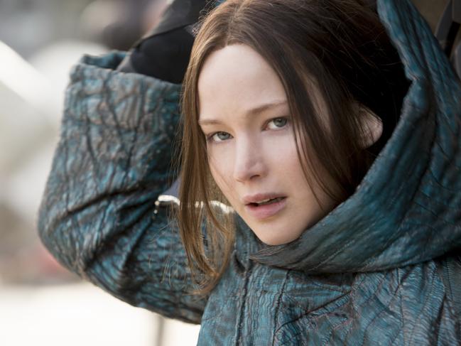 Jennifer Lawrence in a scene from The Hunger Games: Mockingjay Part 2. Roadshow Films