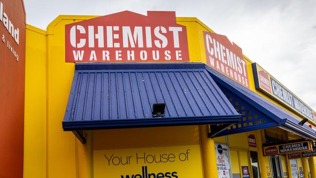 BRISBANE AUSTRALIA - NewsWire Photos JANUARY 27, 2023: Stock Images - Chemist Warehouse. NewsWire / Sarah Marshall