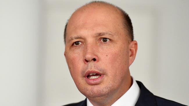 Minister for Immigration Peter Dutton supports the tough new changes to the citizenship test. Picture: AAP Image/Mick Tsikas