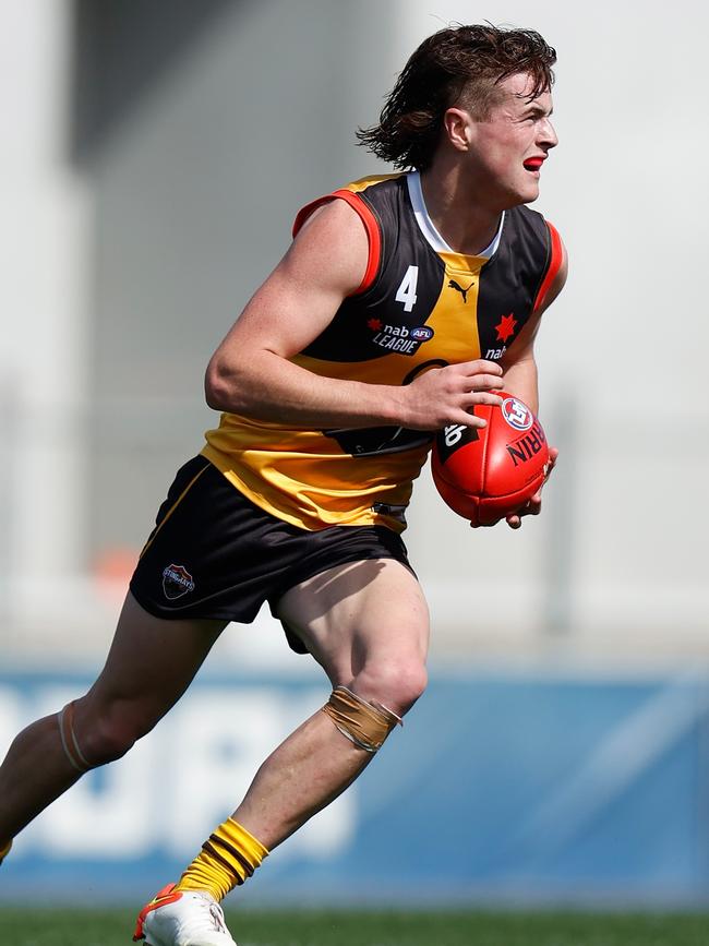 Jaxon Binns of the Stingrays. Photo: AFL Photos via Getty Images.