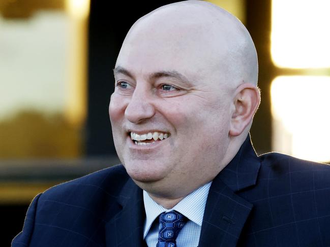 SYDNEY, AUSTRALIA - JUNE 25: Trainer John Thompson looks on after winning race 10 the Elite Sand & Soil Handicap with JoJo Was A Man during Sydney Racing at Royal Randwick Racecourse on June 25, 2022 in Sydney, Australia. (Photo by Mark Evans/Getty Images)