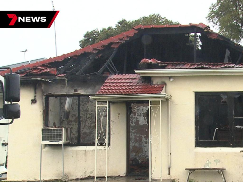 Major Crime detectives are investigating the cause of a fatal blaze at Fulham Gardens. Picture: 7NEWS