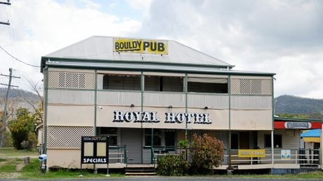 The Bouldercombe Royal Hotel has closed down this week. Picture: Allan Reinikka