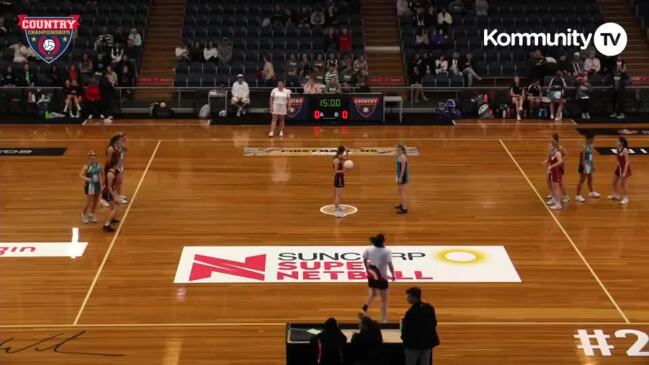 Replay: Netball SA Country Championships Day 3 - Mid South East v KNT (17 and Under Div 2 Grand Final)