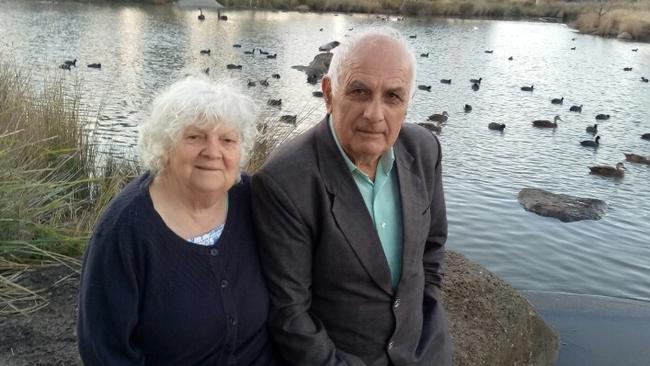 Maidstone man Haralambos Bakirtzidis, pictured with his wife, Niki, died with coronavirus aged 79.