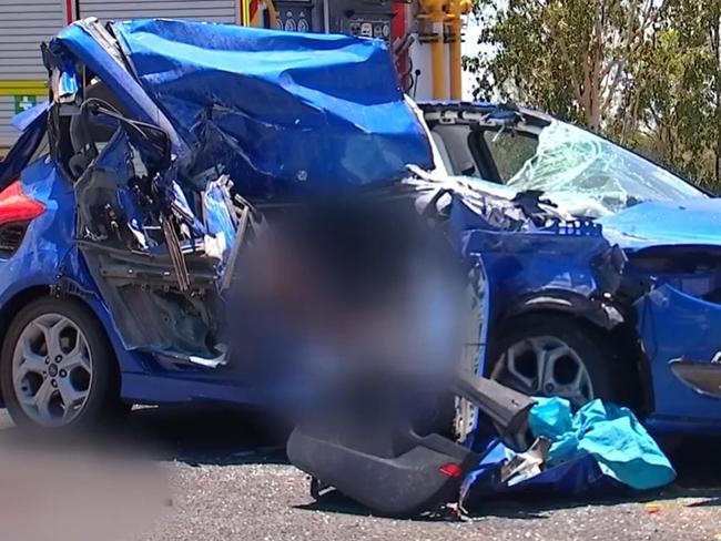 A 28-year-old Townsville man lost his life in a fatal crash at Coppabella on November 9, 2022. Picture: 7News Mackay