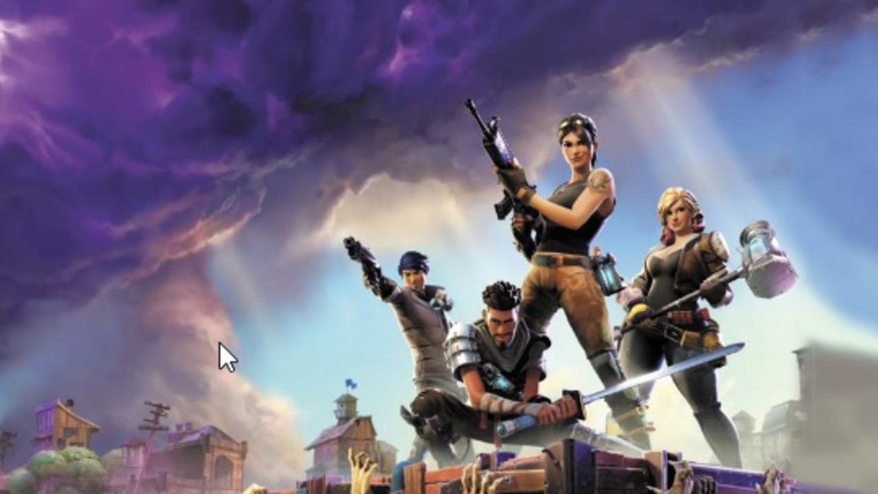NBN Co has revealed the suburbs using the most internet data, as Aussies flock back to updating the popular game Fortnite (pictured).