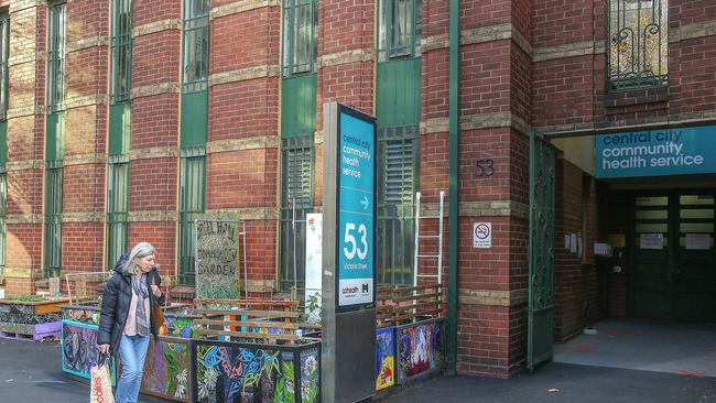 Drill Hall has been proposed as a potential site of Melbourne’s second safe injecting room. Picture: Ian Currie.