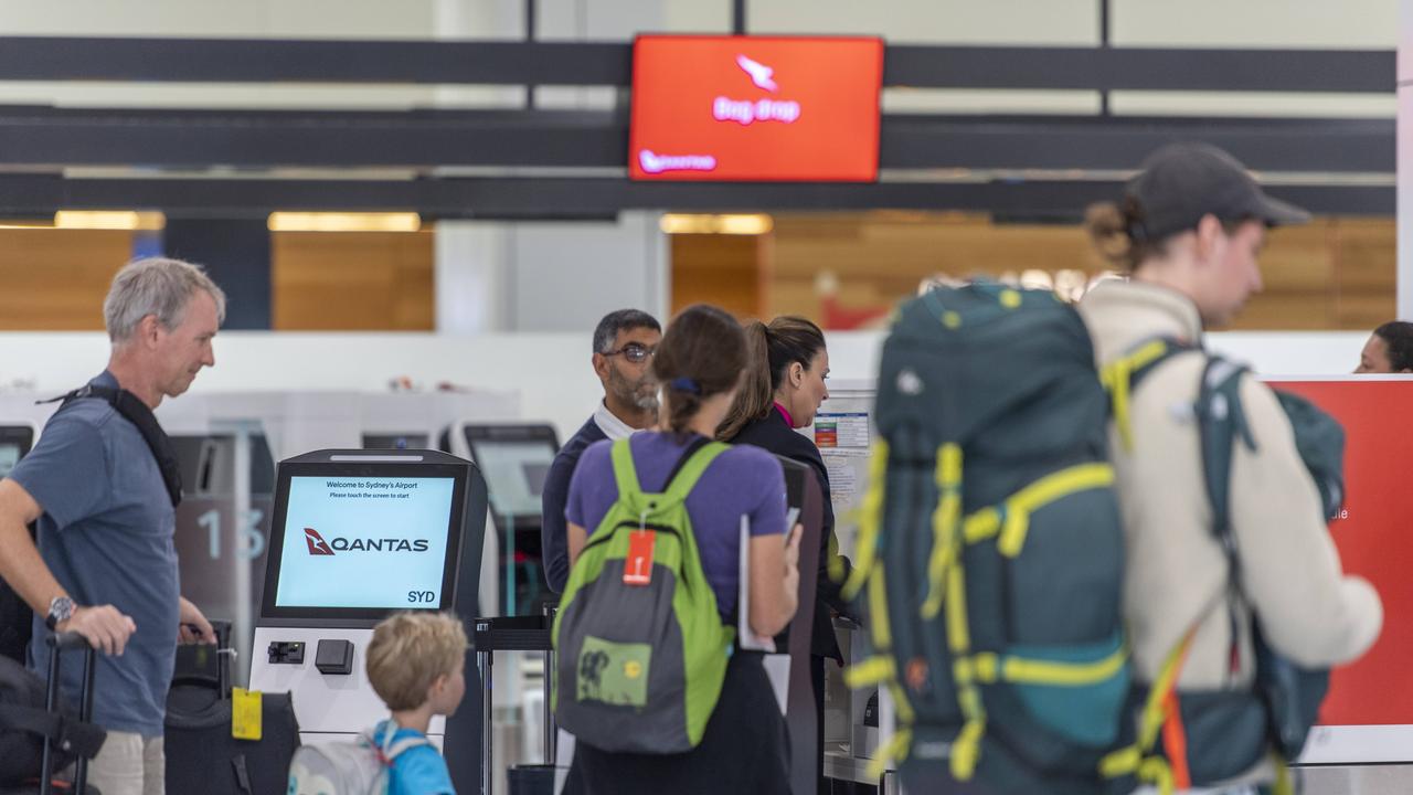 Airlines add the fee to the cost of your airfare and then pass it on to the Government. Picture: NewsWire/Monique Harmer