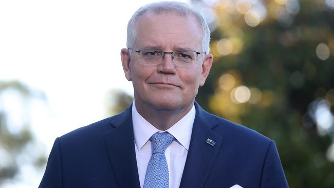 Prime Minister Scott Morrison had a plan to tie the religious freedom bill with a national integrity commission. Picture: Gary Ramage