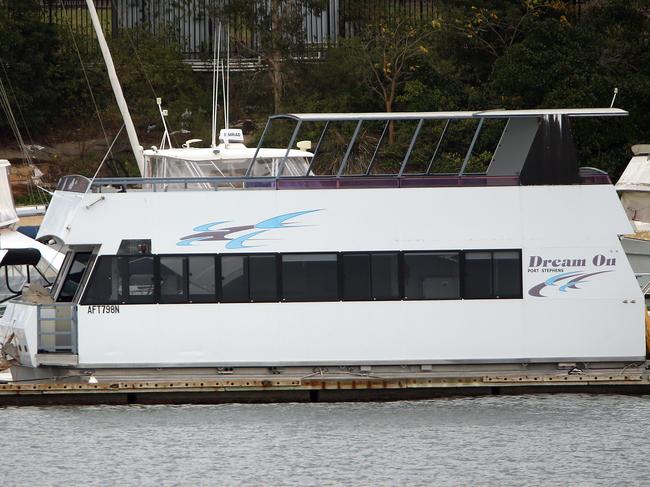 Nehme claims she was unaware luxury houseboat Dream On was registered in her name.