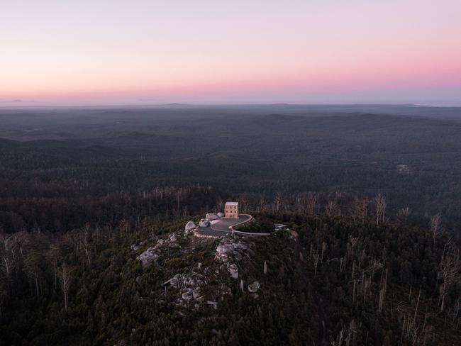 The Keep is in a stunning location in Gould's Country. MUST CREDIT Liam Neal of Near Far Productions ONE-TIME USE ONLY. For TasWeekend travel story. If re-use required check with mag editor Kirsty Eade