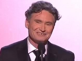 Dave Hughes' 2018 Logies speech hit an awkward note.