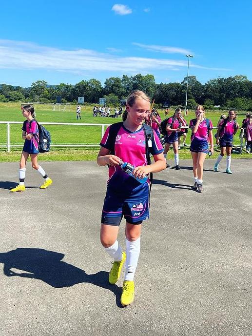 Indie Parkes, 13, of the Illawarra Stingrays. Picture: Supplied