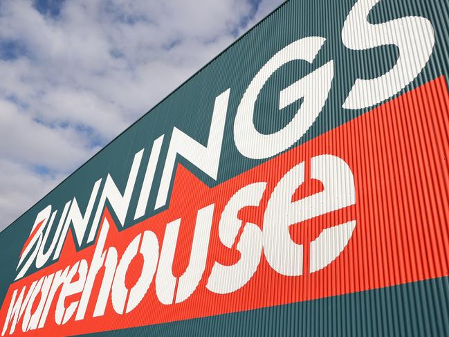 ADELAIDE, AUSTRALIA - NewsWire Photos AUGUST 24,  2021: A general view including signage of Bunnings store in Mile End, Adelaide. NCA NewsWire / David Mariuz