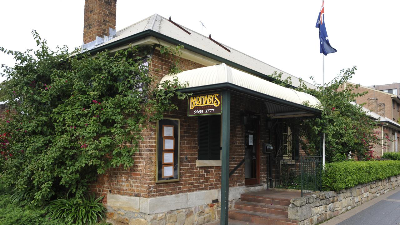 The charming Barnaby’s Riverside Restaurant before it closed in 2010.