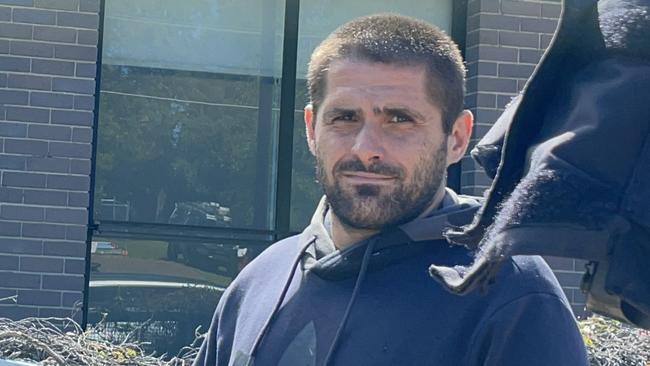 Christofer Ristov, 28, was granted police bail after his arrest. Picture: Ashleigh Tullis