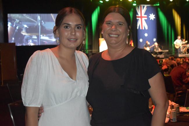 Karla and Hesta Grobler at the 2022 Mackay Australia Day Awards at the MECC on January 25. Picture: Lillian Watkins