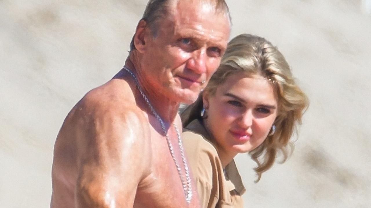 Dolph Lundgren Fiance Emma Krokdal Enjoy Beach Day Photos Herald Sun 2495