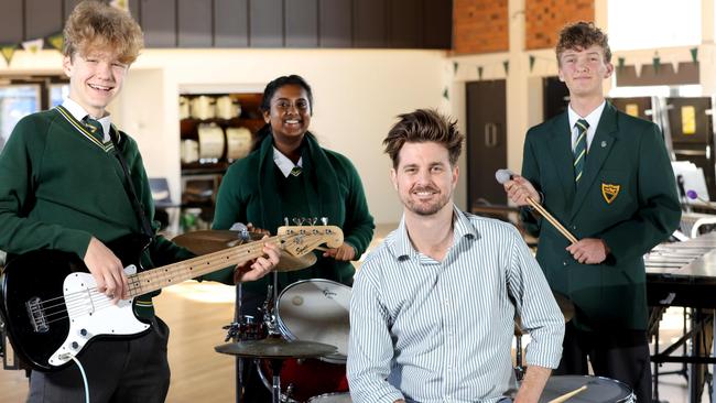 Jacob Hicks: When his students start discovering music it is “the closest thing to real magic”. Photo Steve Pohlner