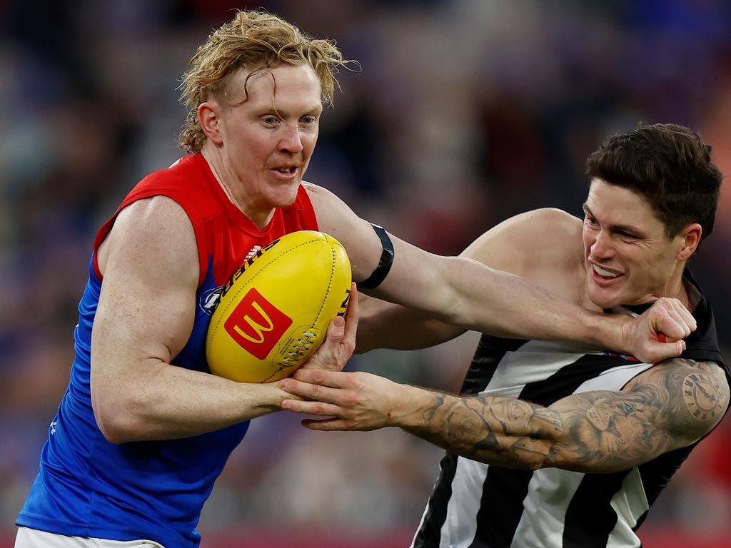 Clayton Oliver had a mountain of it in a losing team. Picture: AFL Photos/Getty Images