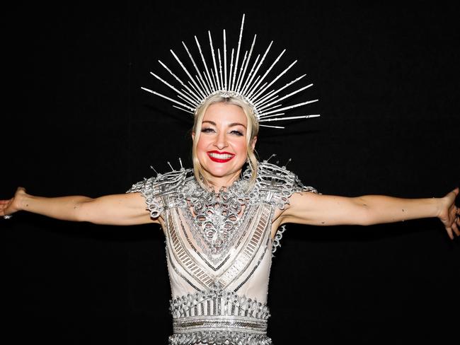 Kate Miller-Heidke after winning the 2019 Eurovision - Australia Decides final at the Gold Coast Convention and Exhibition Centre. Picture: AAP