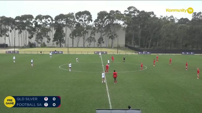 Replay:  Queensland Silver v South Australia (15B) - Football Australia Girls National Youth Championships Day 2