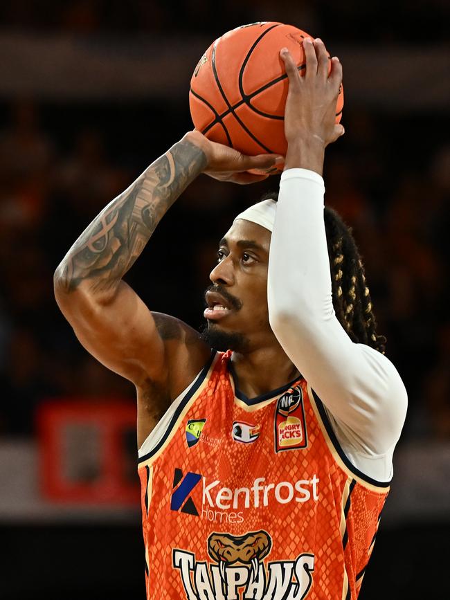 Tahjere McCall is in his third season at the Taipans. (Photo by Emily Barker/Getty Images)