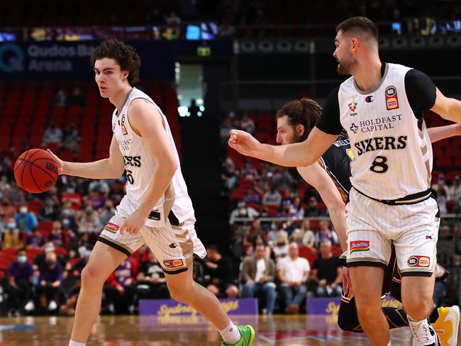 Sixers star Josh Giddey has a huge future ahead of him. (Photo by Mark Metcalfe/Getty Images)