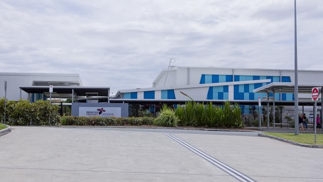 The girl was making her way to school at Pimpama State Primary College. Picture: Jerad Williams.