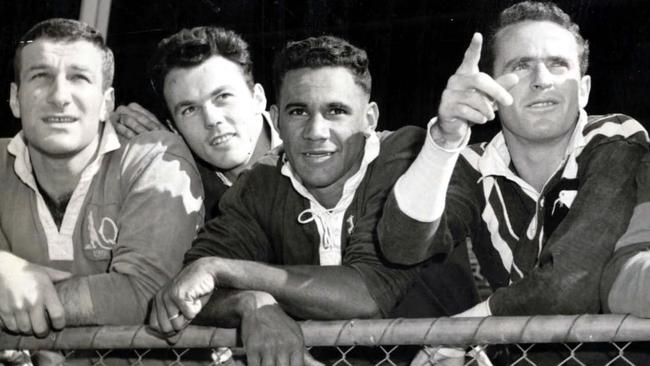 Qld team members Mick Veivers, Frank Drake, Lionel Morgan and Barry Muir.