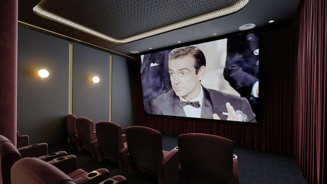 Cinema room …