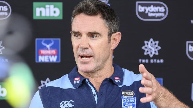 Brad Fittler fired up ahead of Origin II. Picture: Darren Leigh Roberts