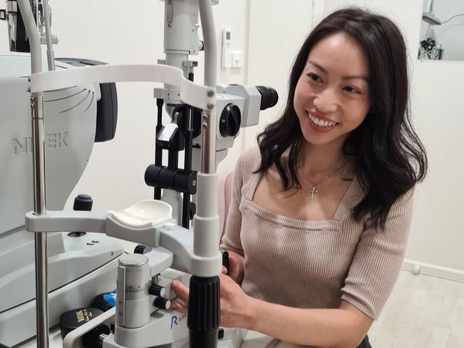 Dr Theresa Bui is the director optometrist at Eye Lab Optometry based in Sydney's south west. Picture: Supplied