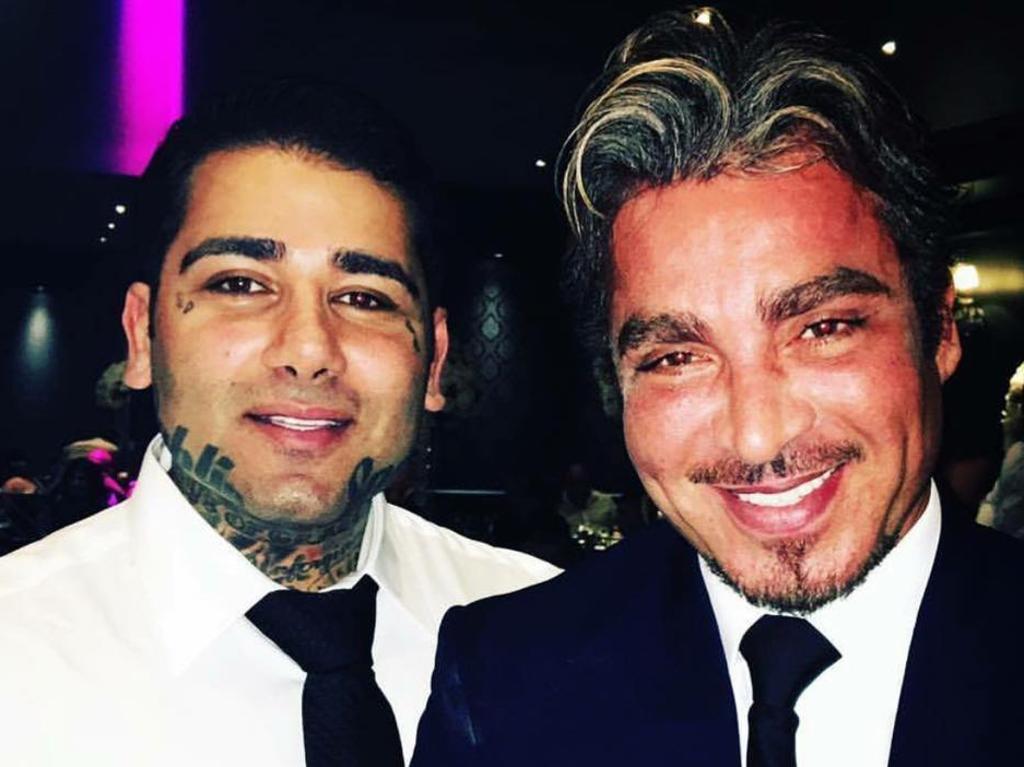 Respect.... Moudi Tajjour with John Ibrahim. Picture: Instagram