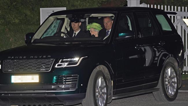 The Queen was determined to attend the double christening. Picture: Steve Parsons/PA Wire