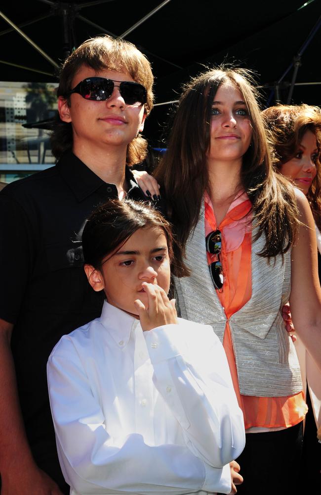 Prince Jackson Paris Jackson and Blanket Jackson in 2011.