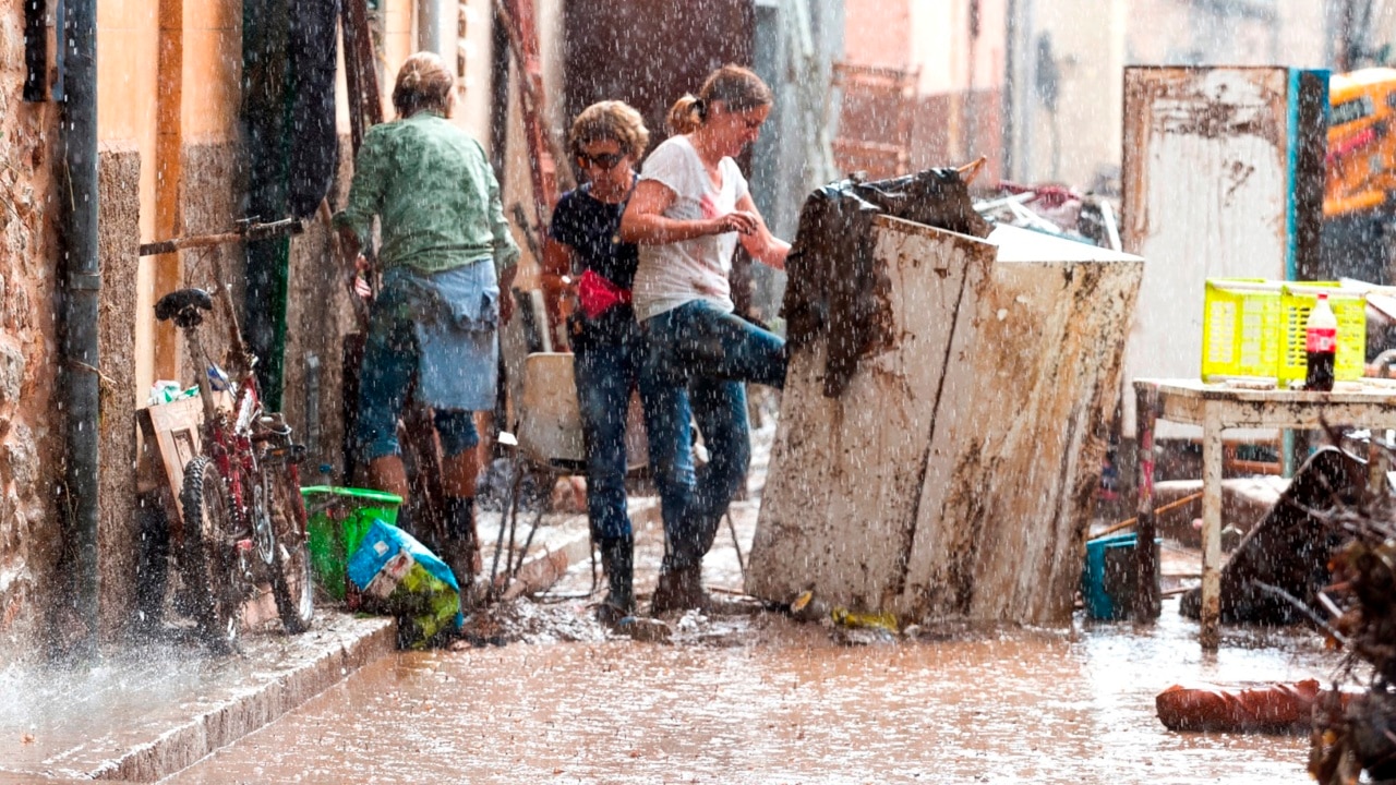 Flash Floods In Spain Kill At Least 10 People | Sky News Australia